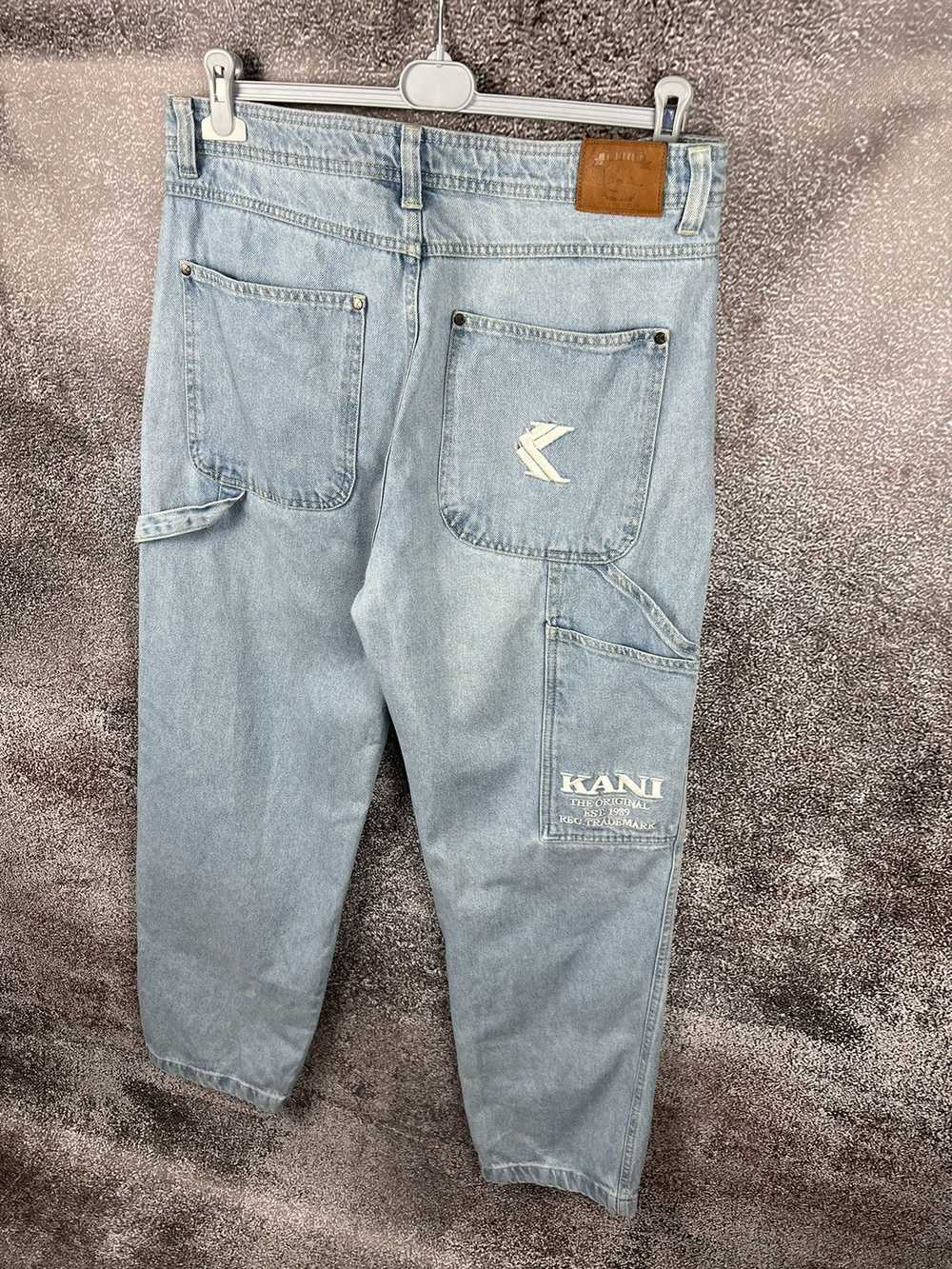 Karl Kani × Streetwear Karl Kani Baby Blue baggy … - image 4