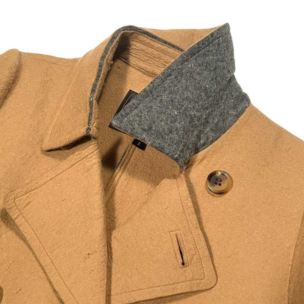 Undercover FW05 Arts & Crafts Felt Pea Coat - image 5