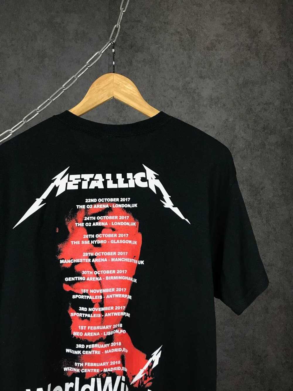 Band Tees × Metallica × Tour Tee Metallica vintag… - image 5