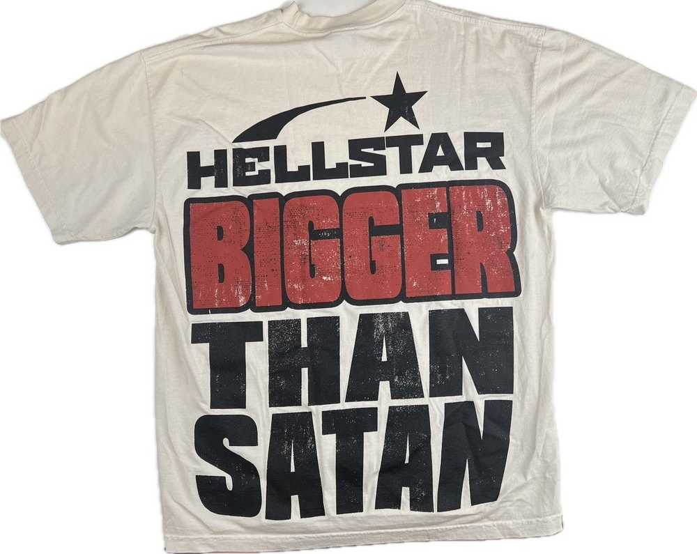 HELLSTAR Hellstar Bigger Than Satan T-shirt - image 3