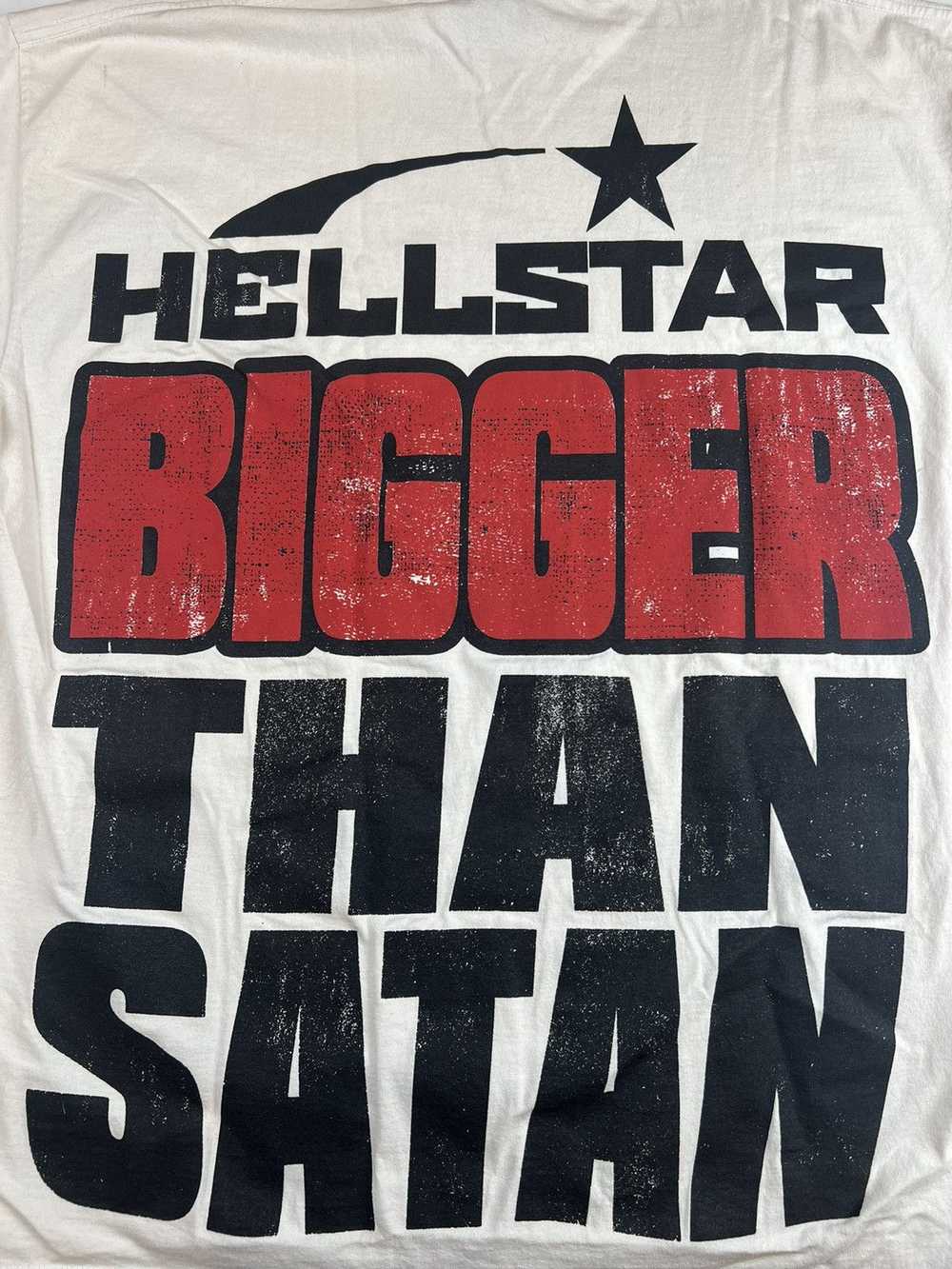 HELLSTAR Hellstar Bigger Than Satan T-shirt - image 4