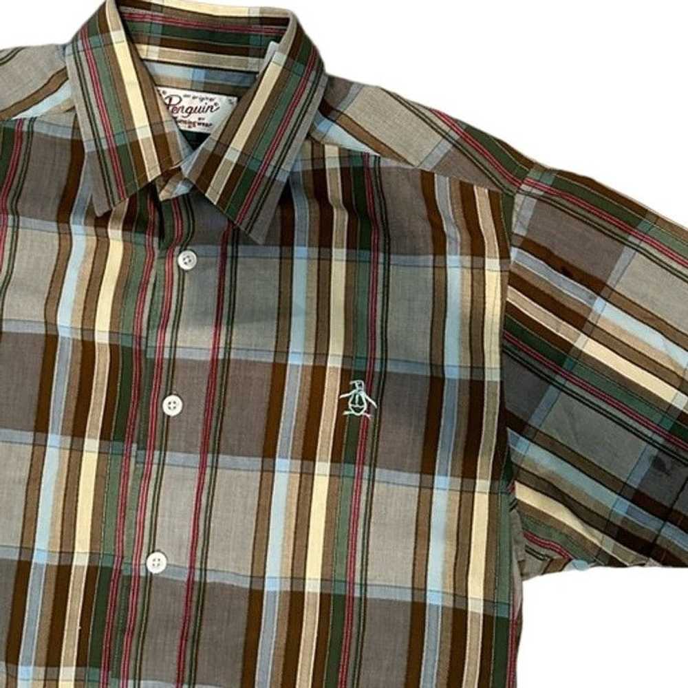 Original Penguin Original Penguin Retro Plaid Sho… - image 7