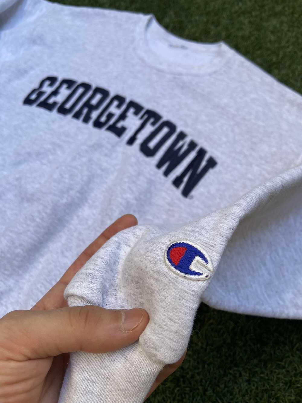 Champion × Vintage VTG 90’s Georgetown Champion G… - image 4