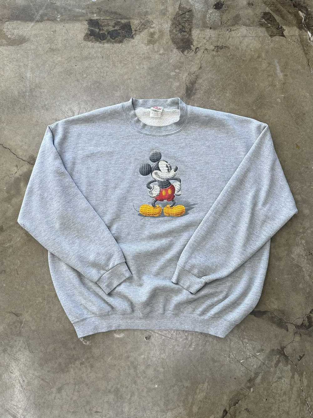 Disney Vintage Mickey Mouse Crewneck XXL - image 2