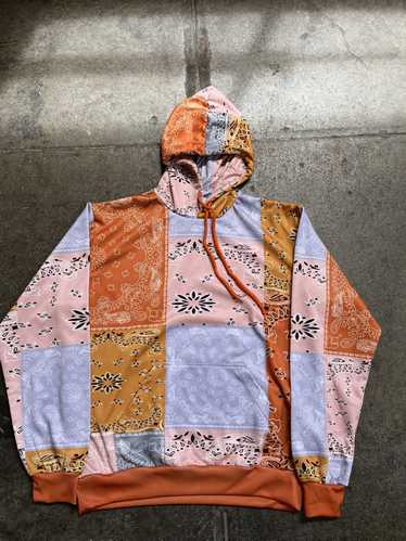 Streetwear × Vintage Patchwork Hoodie - image 1