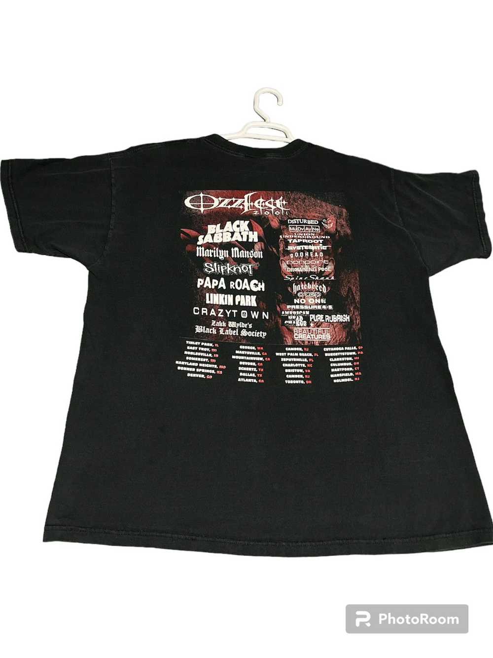 Marilyn Manson × Ozzy Osbourne Concert Tee × Vint… - image 2