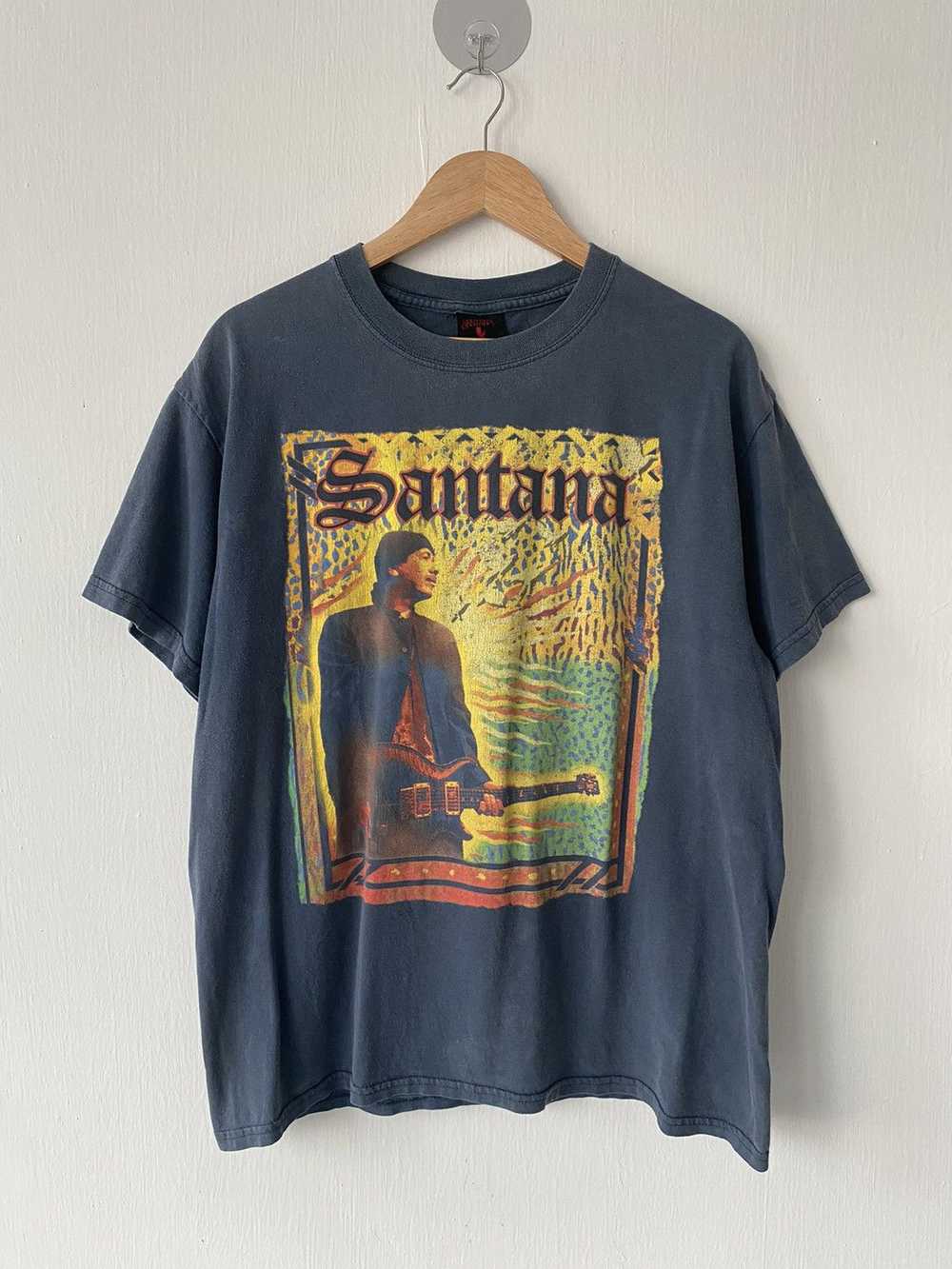 Band Tees × Rock Band × Vintage Vintage Santana B… - image 1