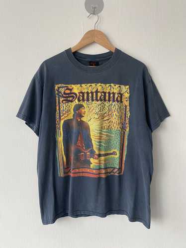 Band Tees × Rock Band × Vintage Vintage Santana B… - image 1