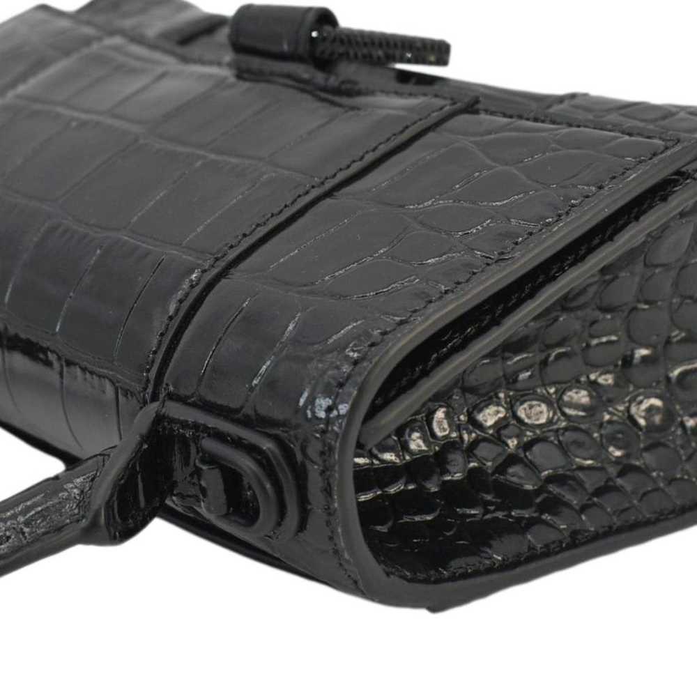 Balenciaga Hourglass crocodile handbag - image 6