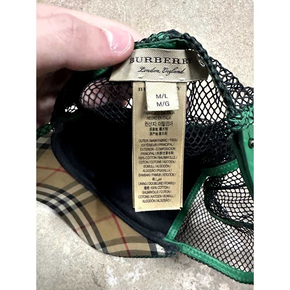 Burberry Burberry Mesh Cap Black OS Used - image 4