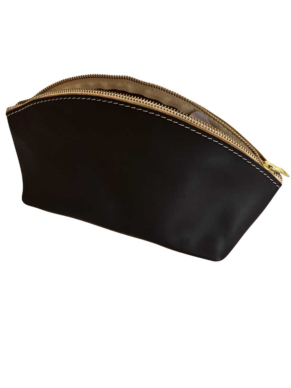 Portland Leather Total Eclipse Makeup Bag mystery… - image 1