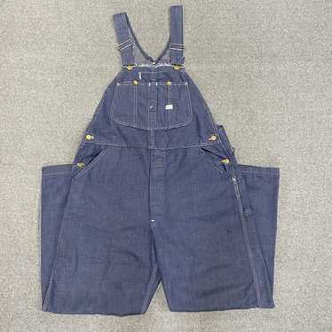 パンツ lee 40's P44 OVERALLS Lee THE ARCHIVES 50s Lee Jeans Denim Overalls - Vintage 1950s Utility