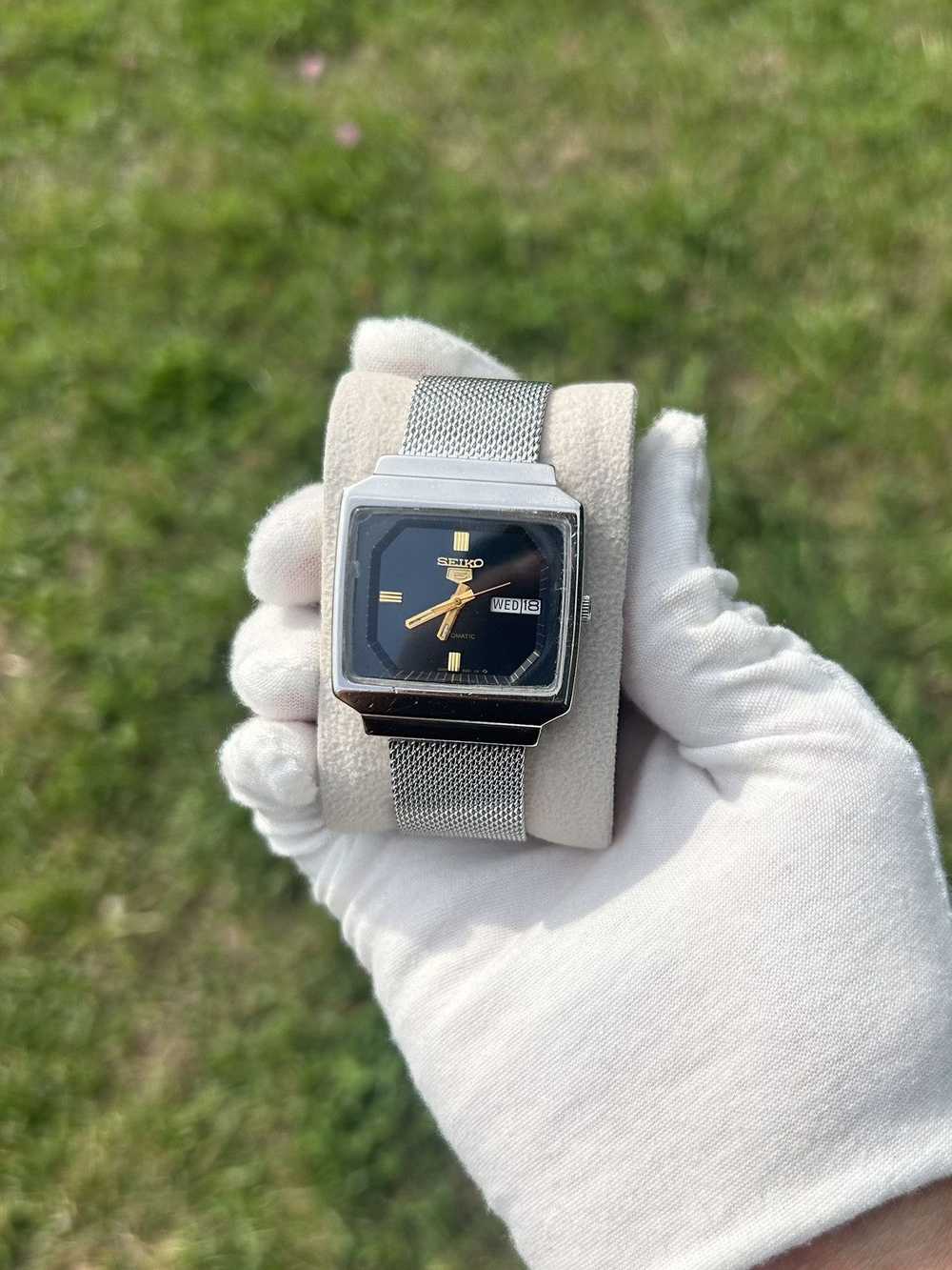 Seiko × Vintage × Watches Vintage Seiko 5 Square … - image 2