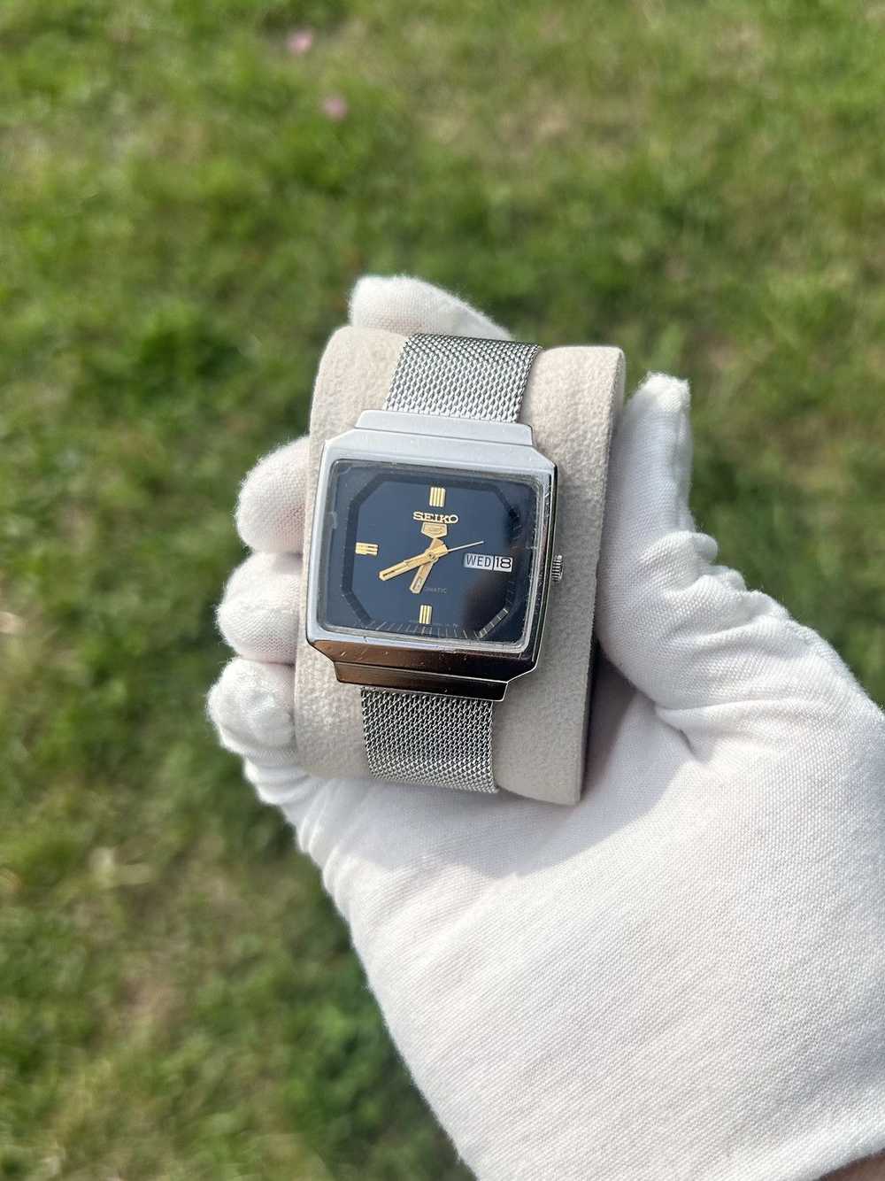 Seiko × Vintage × Watches Vintage Seiko 5 Square … - image 3