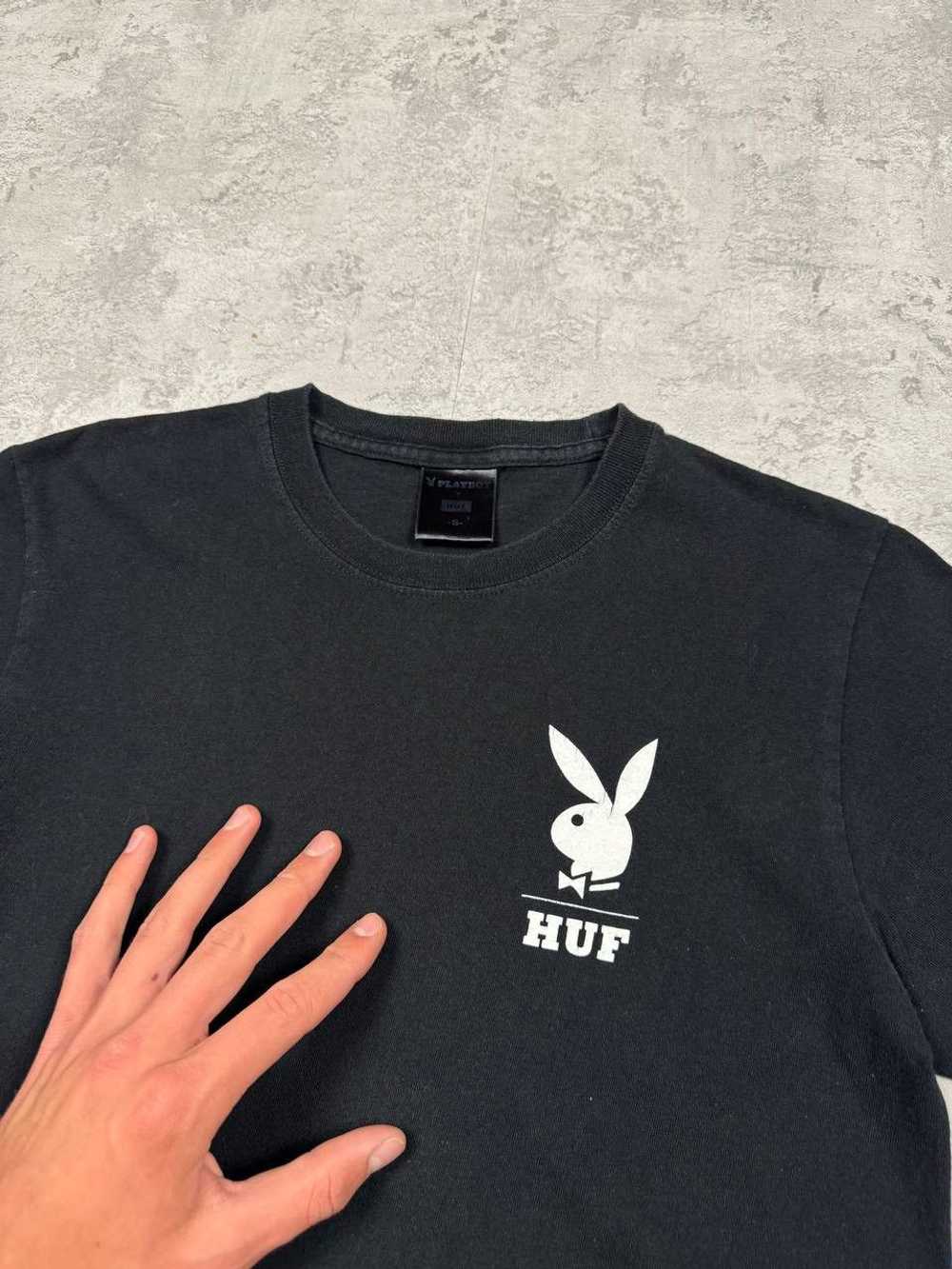 Huf × Playboy × Vintage Huf & PlayBoy Black T-Shi… - image 8