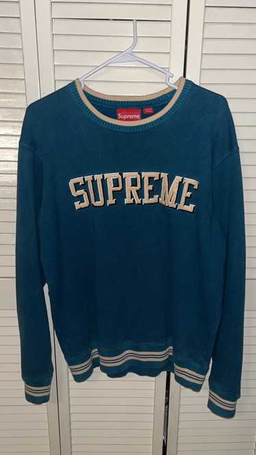 Supreme Supreme Embroidered Varsity Sweater (perfe