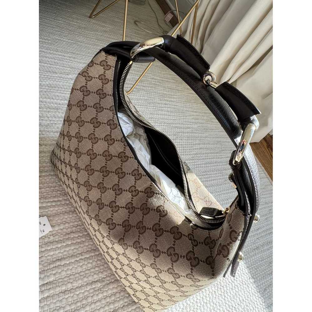 Gucci Hobo leather handbag - image 8