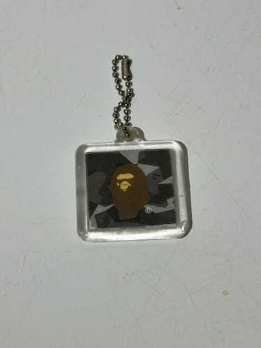 Bape A Bathing Ape Black Keychain