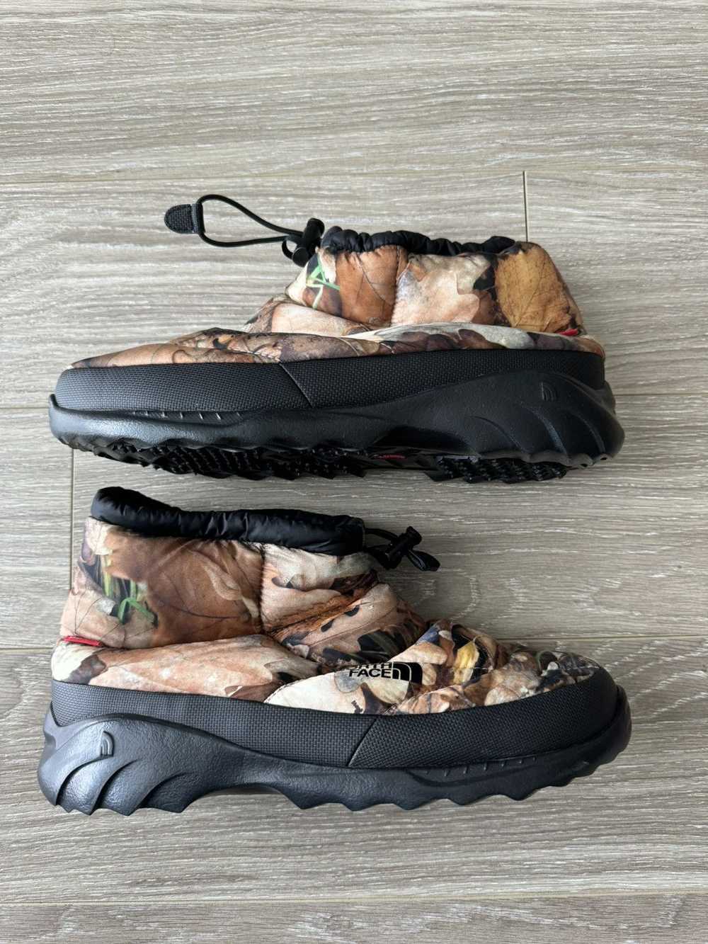 Supreme × The North Face Leaf Camo Nuptse Boot, S… - image 2