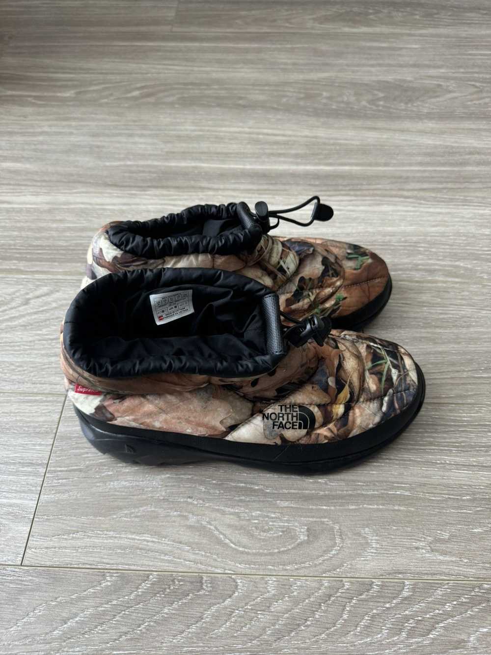 Supreme × The North Face Leaf Camo Nuptse Boot, S… - image 7