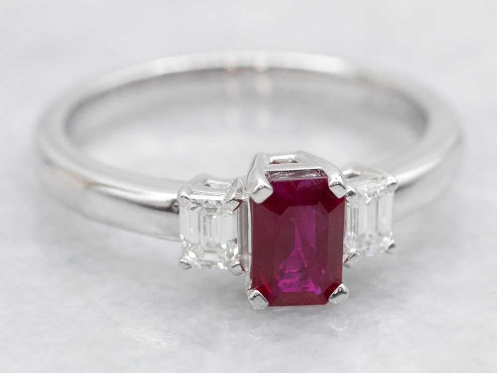 Ruby and Diamond Ring - image 2