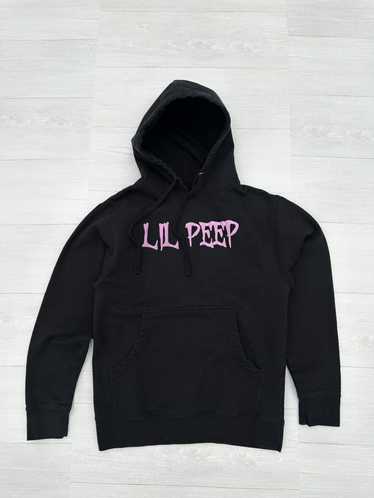 Lil Peep BLACK Oversize Hoodie - 3D Puff Print - Wool on sale inside - High Quality Oversized Hoodie- BLack Lil Peep Hoodie