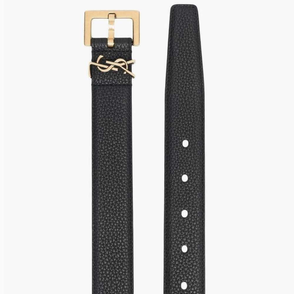 Saint Laurent Leather belt - image 2