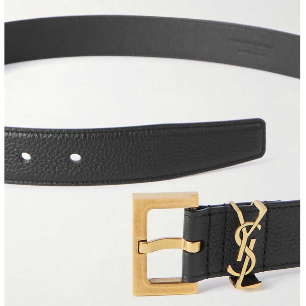 Saint Laurent Leather belt - image 3