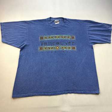 Vintage Vintage Vancouver Canada T-Shirt XXL Blue… - image 1