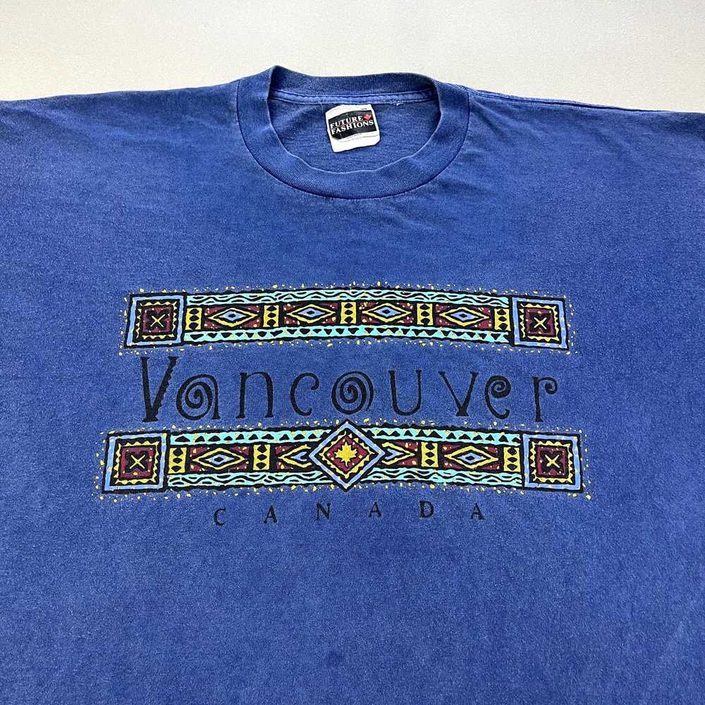 Vintage Vintage Vancouver Canada T-Shirt XXL Blue… - image 2