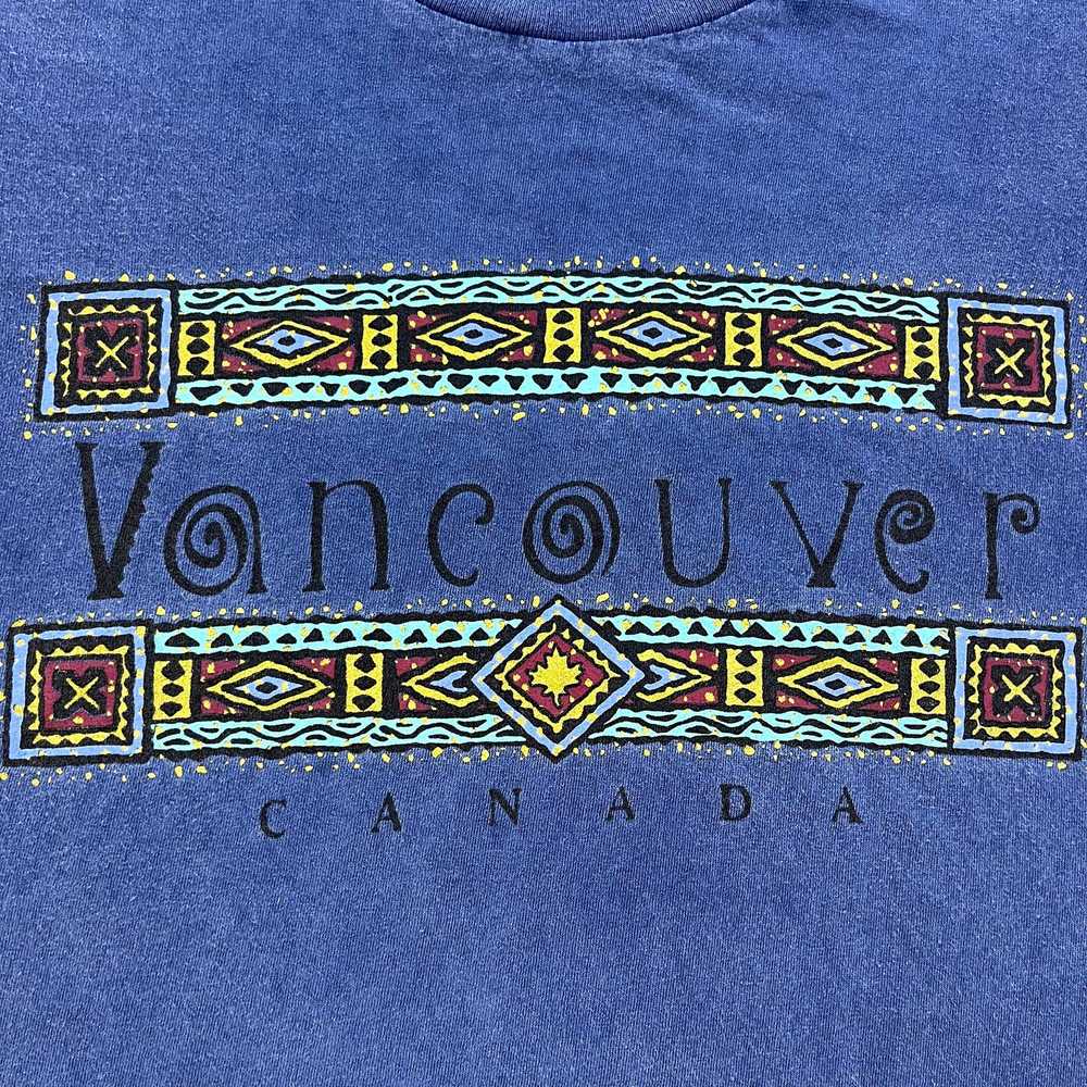 Vintage Vintage Vancouver Canada T-Shirt XXL Blue… - image 3