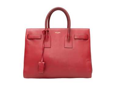 Red Saint Laurent Small 2014 Sac de Jour Bag - image 1