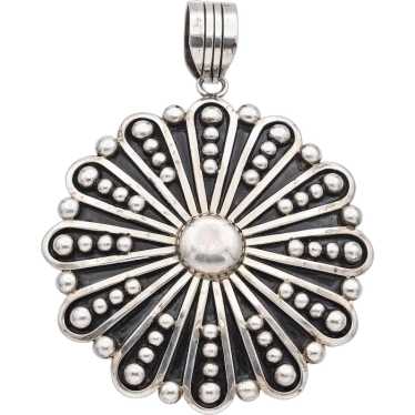 Jonathan Nez Navajo Sterling Silver Pendant