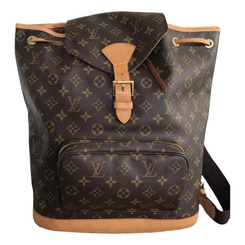 Louis Vuitton Montsouris Vintage leather backpack - image 1