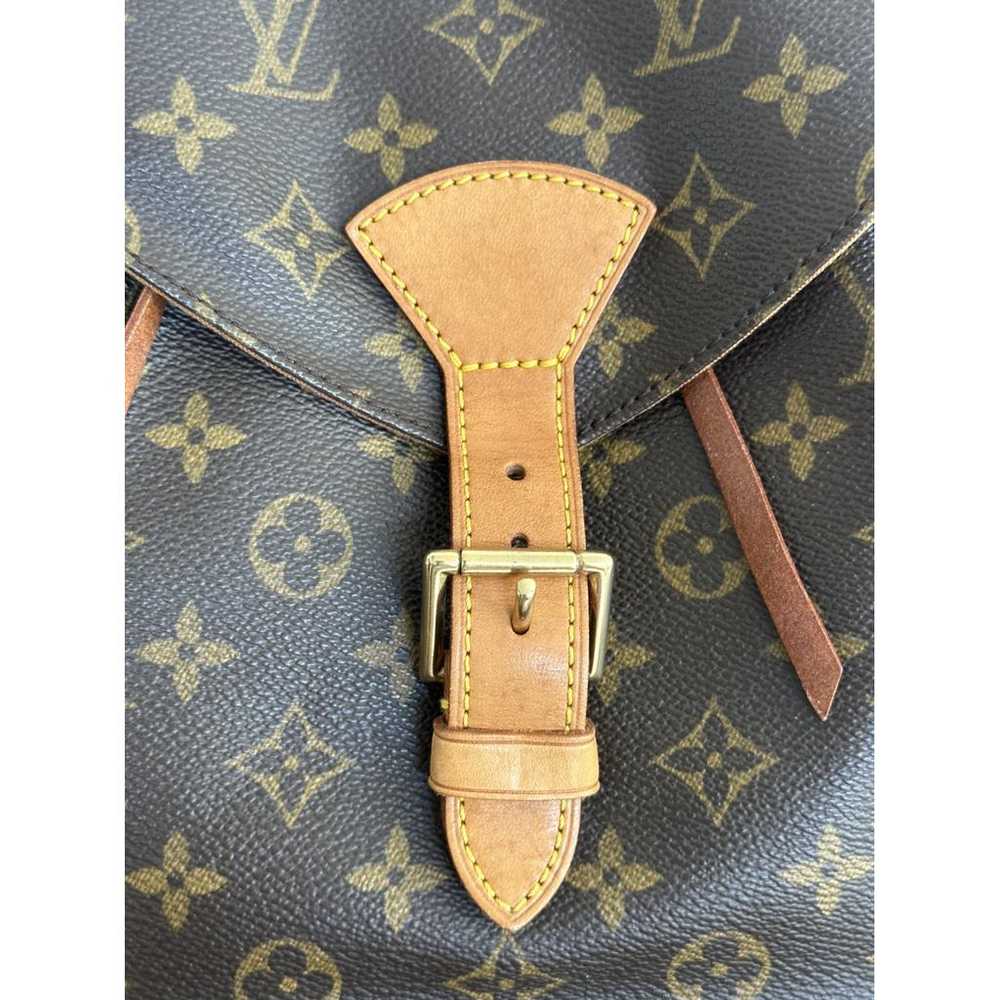 Louis Vuitton Montsouris Vintage leather backpack - image 7