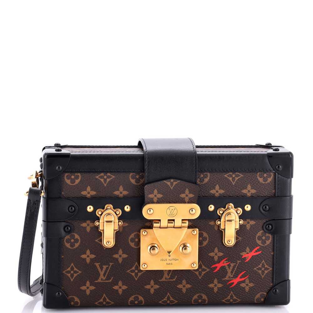 Louis Vuitton Petite Malle Handbag Monogram Canvas - image 2