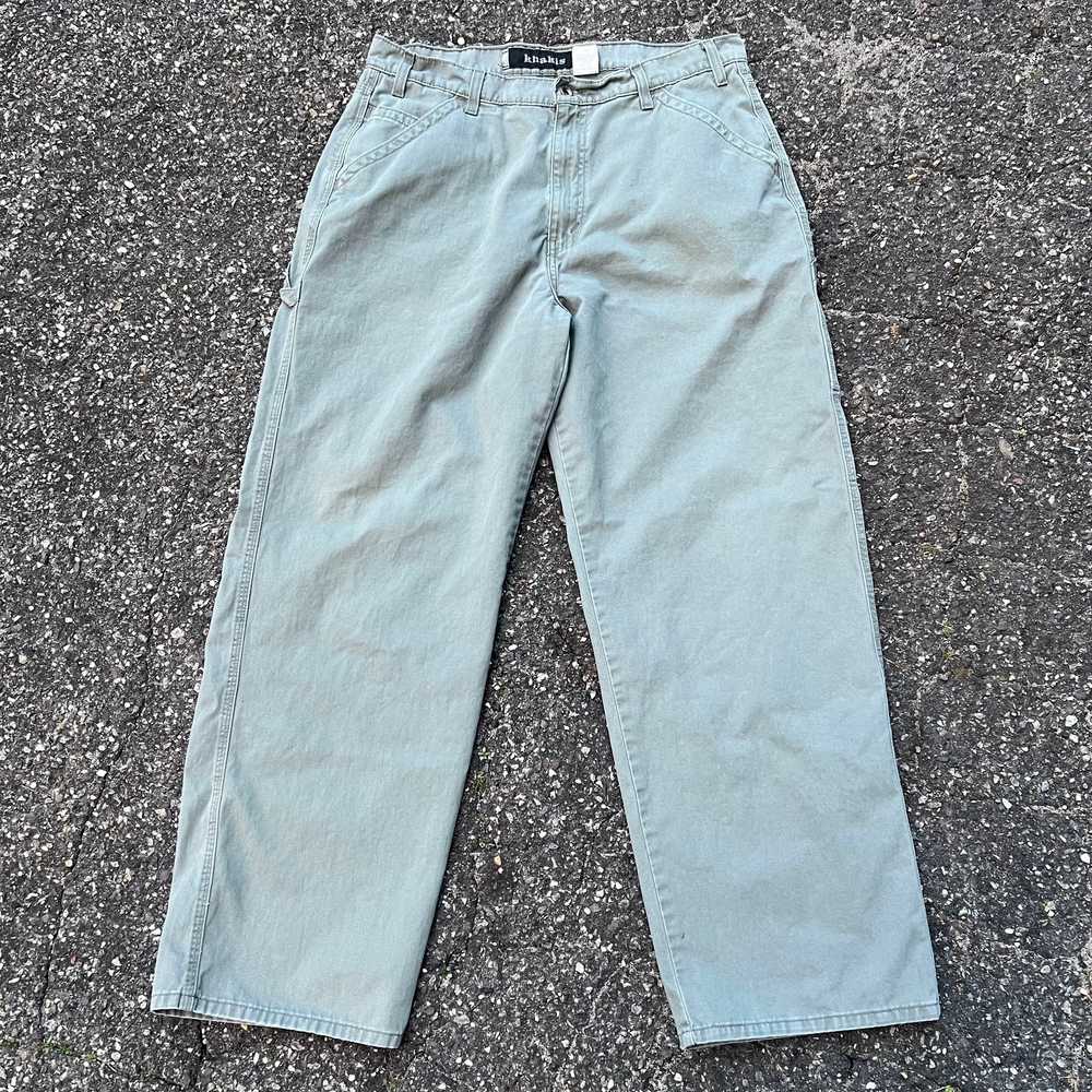 Vintage Levi’s silvertab y2k khaki baggy jeans pa… - image 3