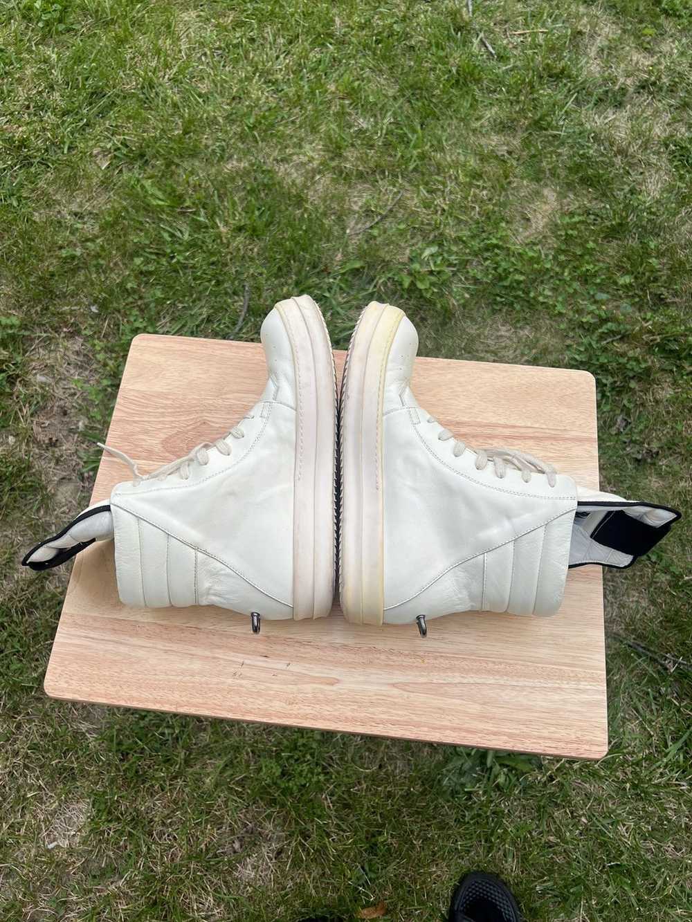 Rick Owens 2016 White Cyclops Geobasket - image 6