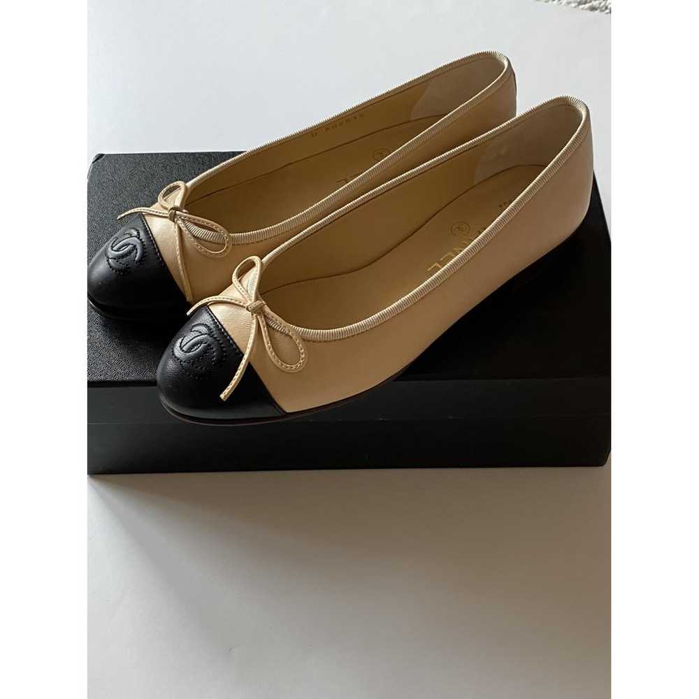 Chanel Leather flats - image 3