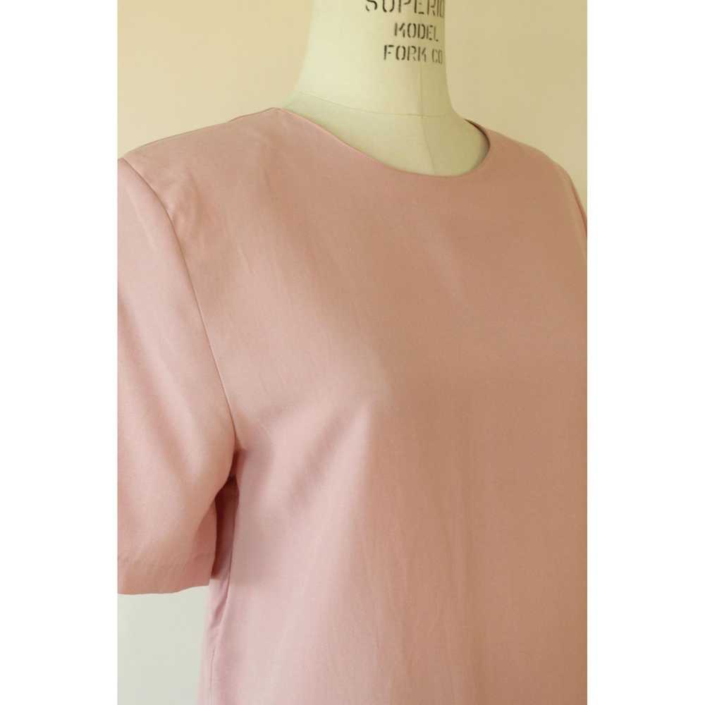 Vintage Vintage 1980s Blouse, Gloria Lance Pink S… - image 3