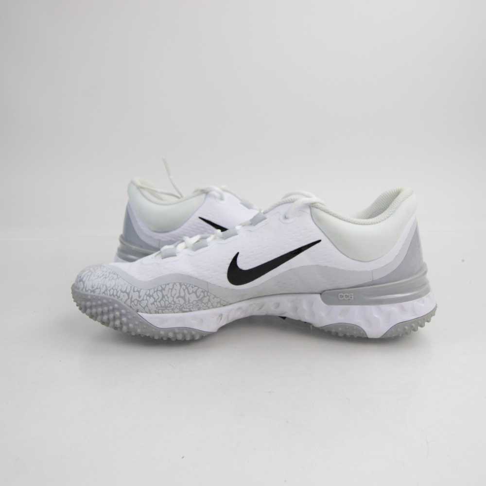 Nike Alpha Huarache Turf Cleat Men's White/Gray U… - image 4