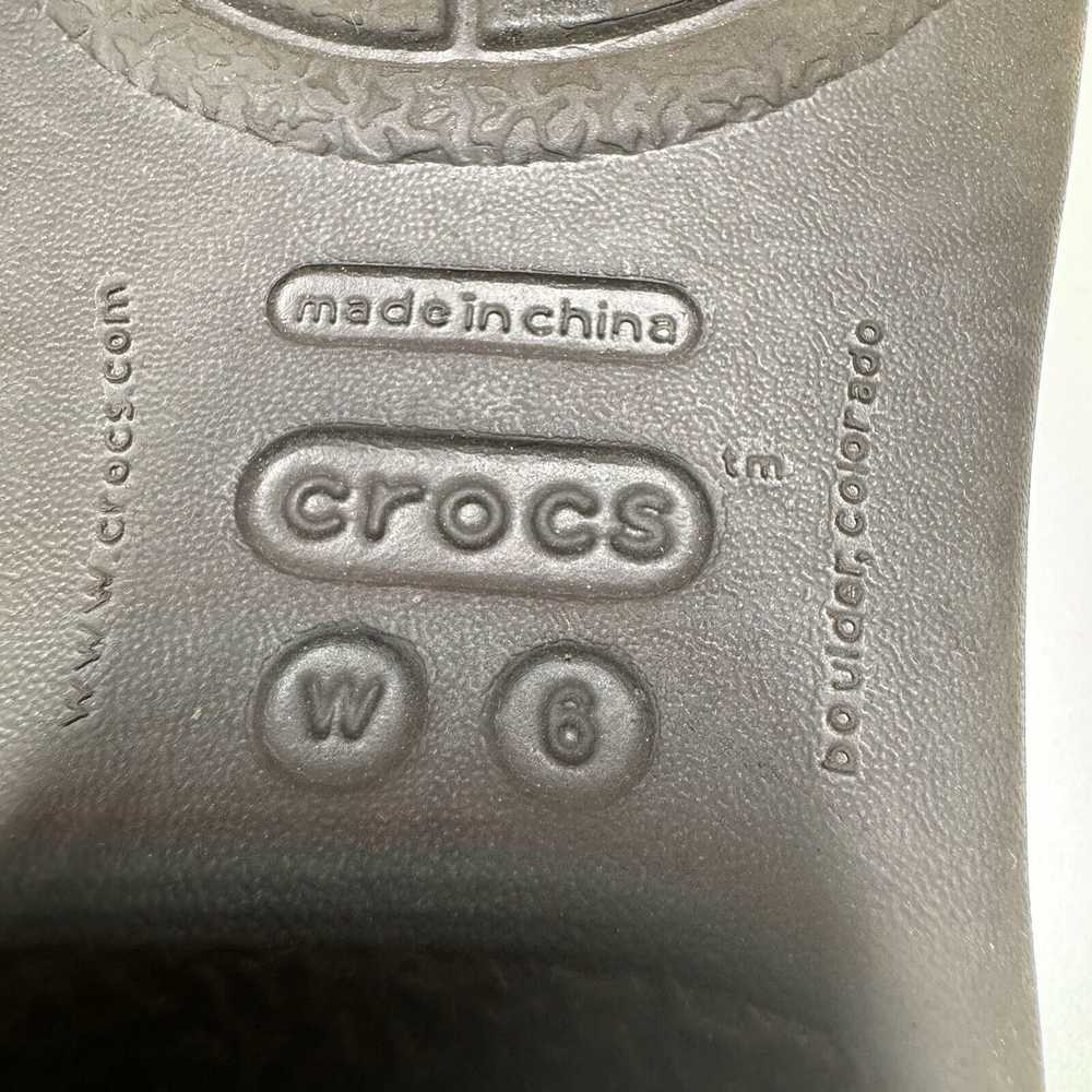 Crocs Crocs Women Sz 6 Patricia Wedge Slide Strap… - image 10