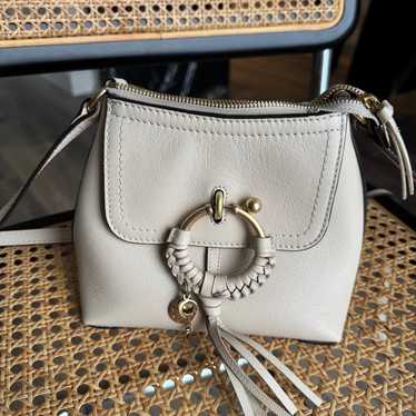 SEE BY CHLOE Beige Small Joan Backpack - image 1