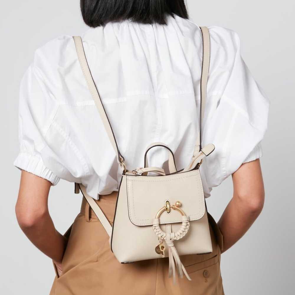 SEE BY CHLOE Beige Small Joan Backpack - image 8