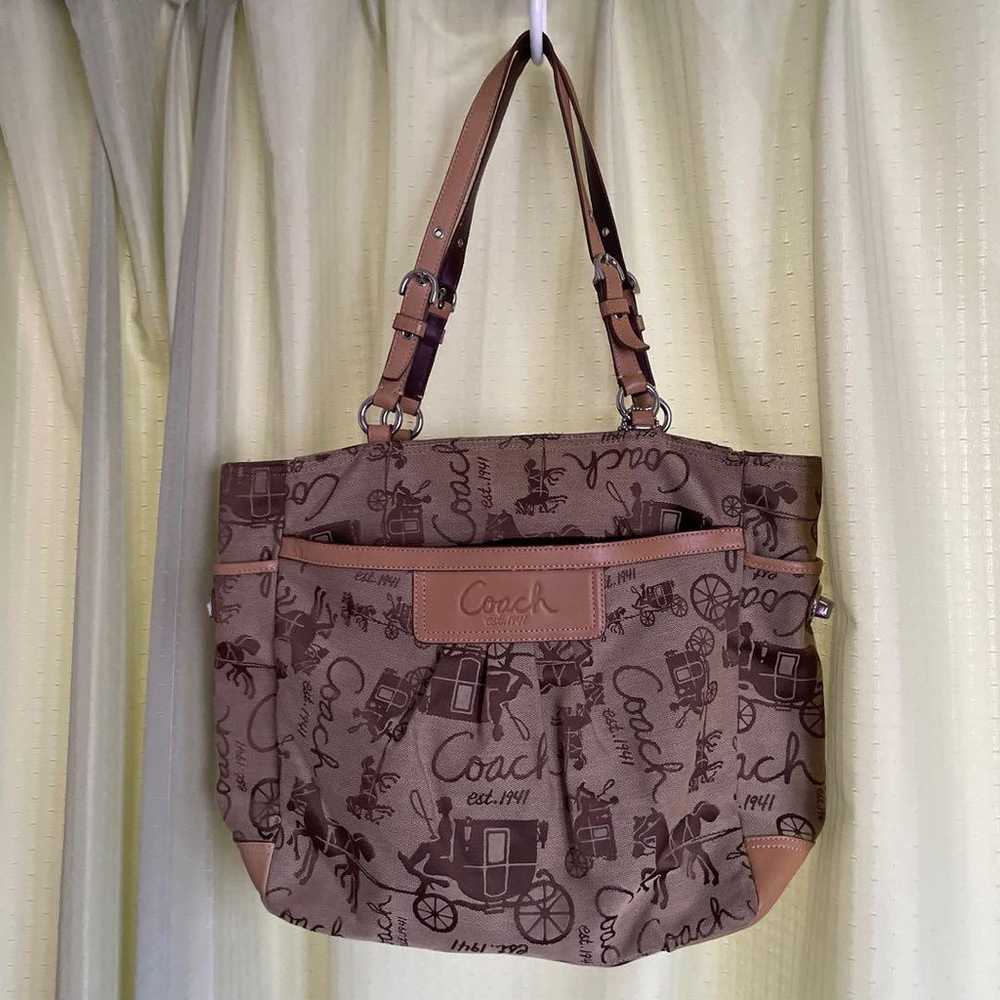 Coach handbag - image 1