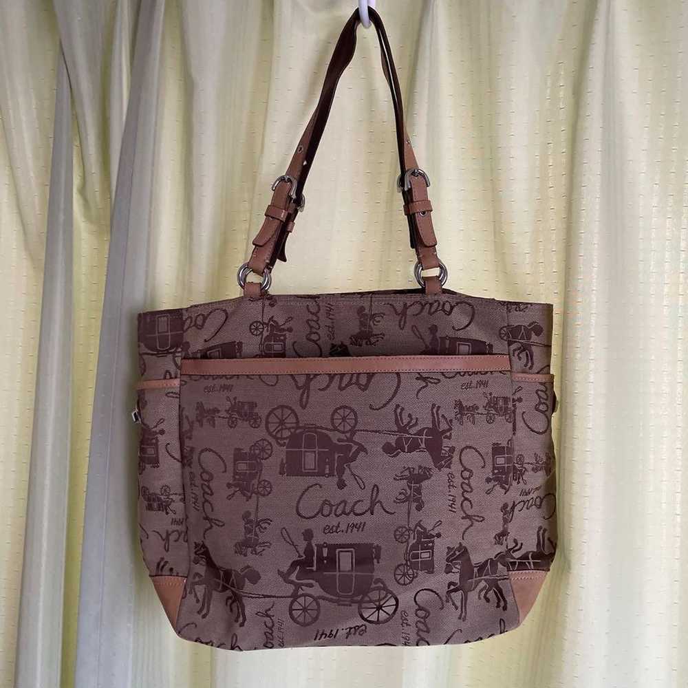 Coach handbag - image 2