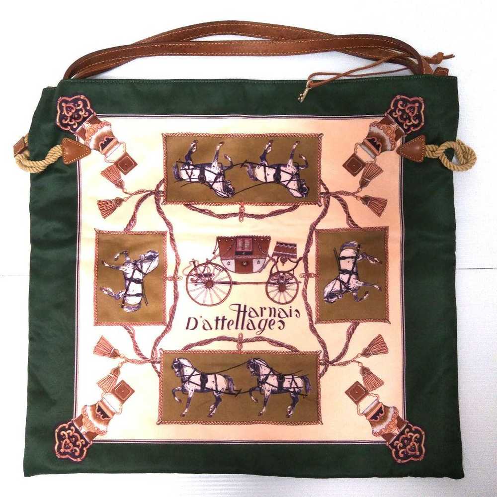 Topkapi Tote Bag Scarf Pattern Women - image 7