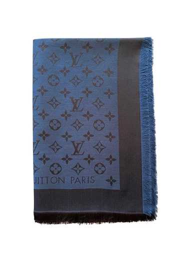 Product Details Louis Vuitton Blue Monogram Silk B