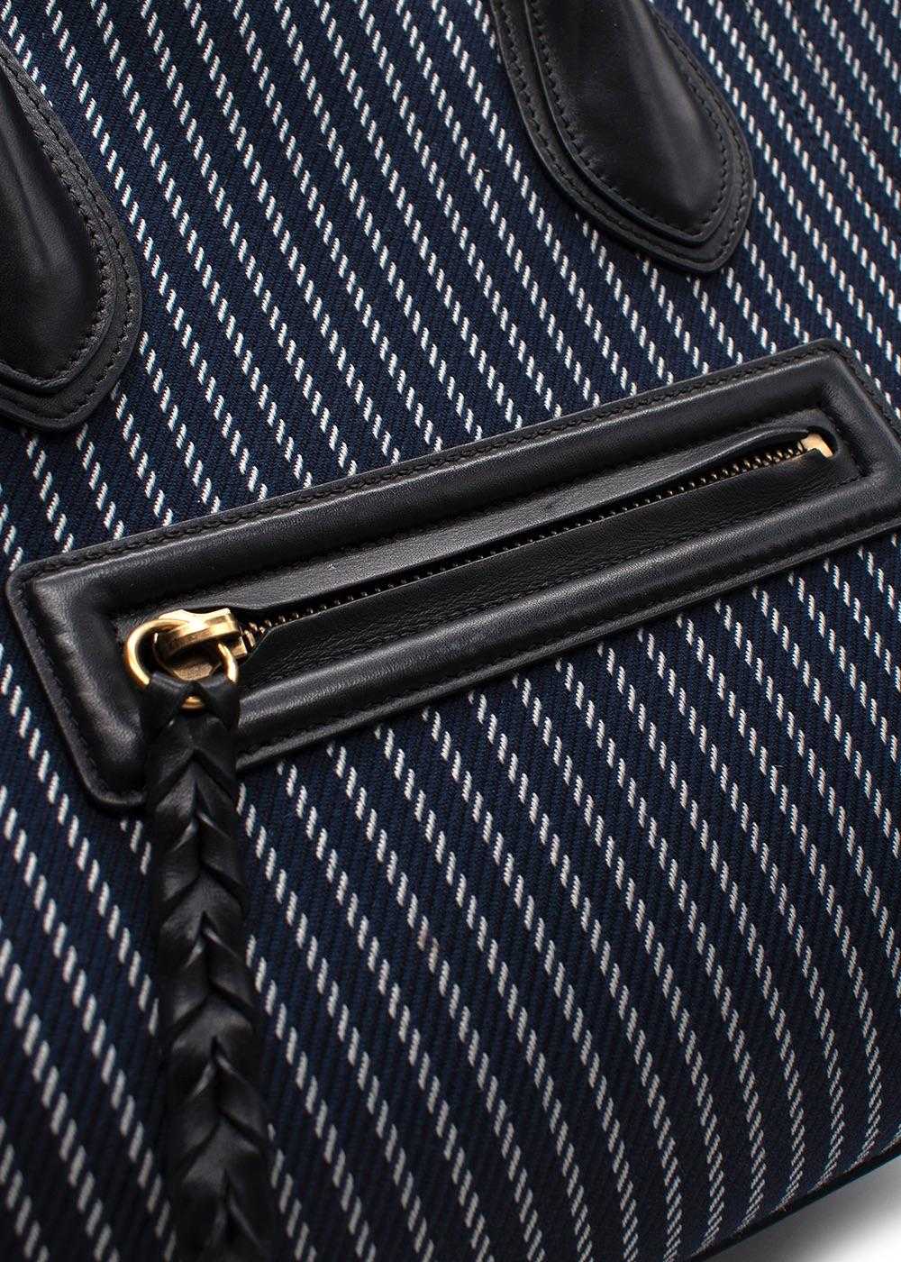 Managed by hewi Celine Navy Stripe Large Phantom … - image 4