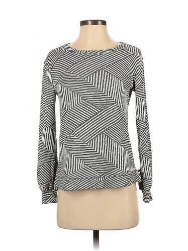 Ellen Tracy Women Silver Pullover Sweater XS